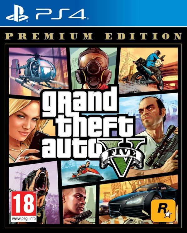 Grand Theft Auto V (5) - Premium Edition (ps4)