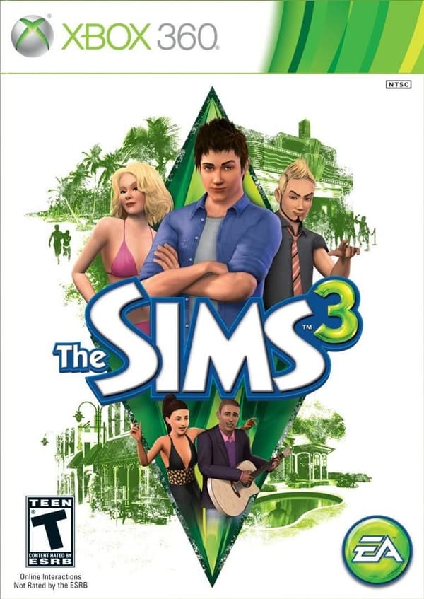 The Sims 3  (xbox 360)