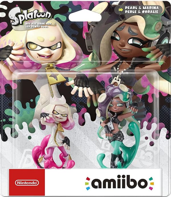 Nintendo Amiibo Character 2 Pack - Pearl and Marina (Splatoon Collection) (wii)