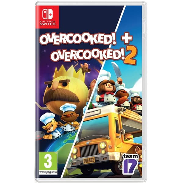 Overcooked! + Overcooked 2 - Nintendo Switch Overcooked! + Overcooked 2 - Nintendo Switch