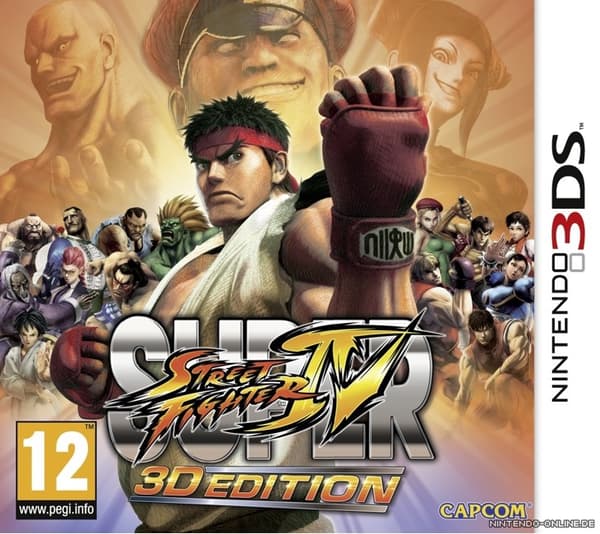 Super Street Fighter IV: 3D Edition (ITA Cover) (3DS)