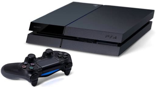 PlayStation 4 Basenhet 500GB - Jet Black - Playstation 4 (brugt)