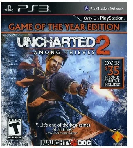 Uncharted 2: G.O.T.Y.  (wii)
