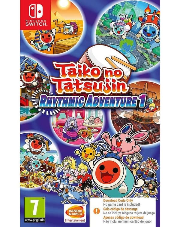 Taiko no Tatsujin: Rhythmic Adventure Pack 1 (Nintendo Switch)