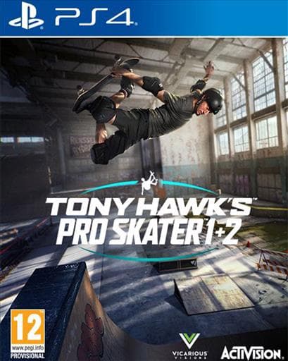 Tony Hawks Pro Skater 1 + 2 - Playstation 4 (brugt)