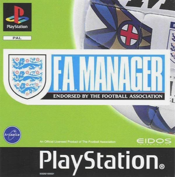 F.A. Manager - Playstation 1 (brukt)