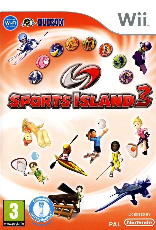 Sports Island 3  - Nintendo Wii (brukt)