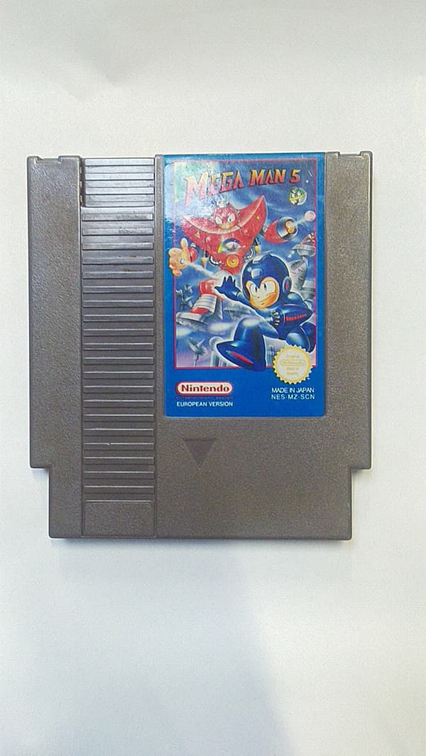 Mega Man 5 - (SCN) - Nintendo 8bit (begagnad)