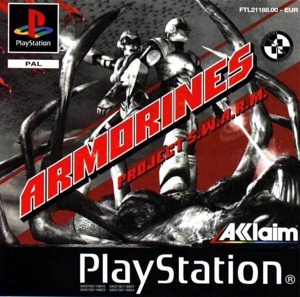 Armorines: Project Swarm - Playstation 1 (brukt)