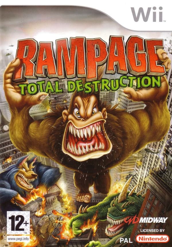 Rampage: Total Destruction - Nintendo Wii (brugt)