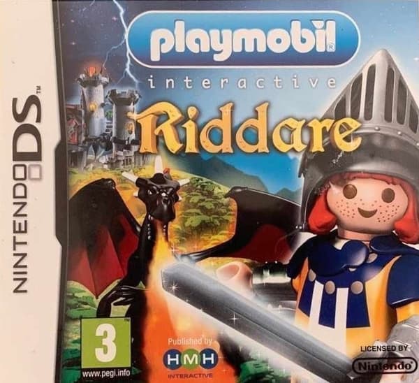 Riddare - Playmobil Interactive - Nintendo DS (kÃ¤ytetty)