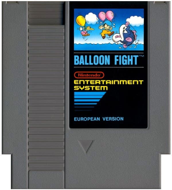 Balloon Fight (3 Skruvar) - Nintendo 8bit (begagnad)