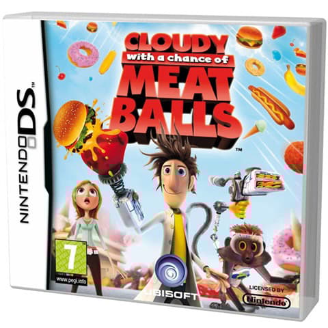 Cloudy with chance of Meatballs - Nintendo DS (brugt)