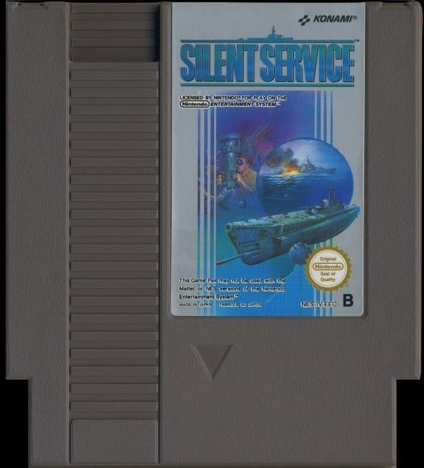 Silent Service - SCN - Nintendo 8bit (brukt)