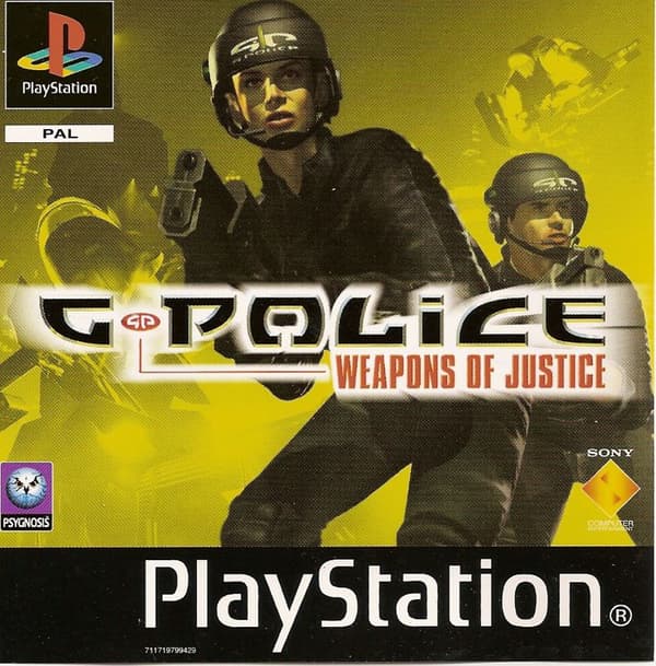G-Police Weapons of Justice - Playstation 1 (brukt)