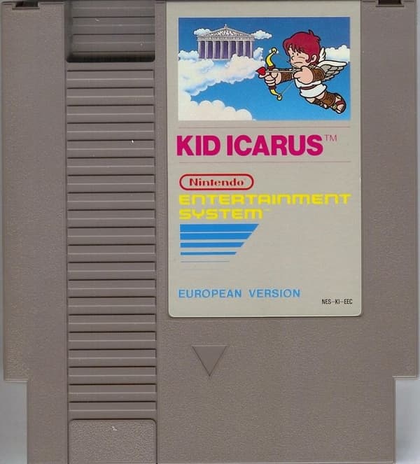 Kid Icarus - SCN (3 skruvar) - Nintendo 8bit (brugt)