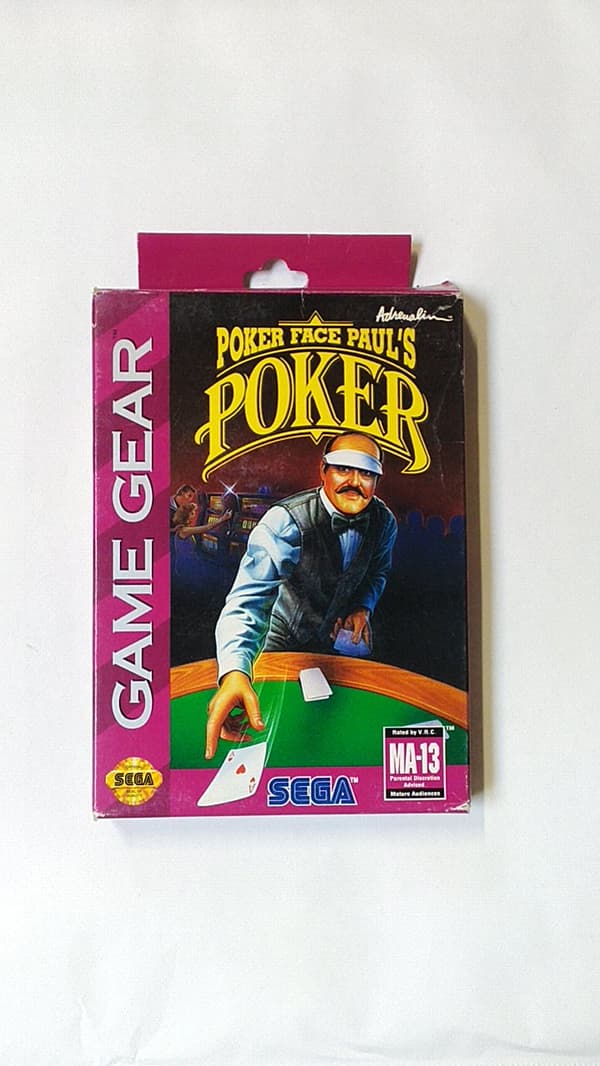Poker Face Pauls Poker - Sega GameGear (brukt)