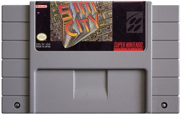 Sim City - USA - Super Nintendo (brukt)
