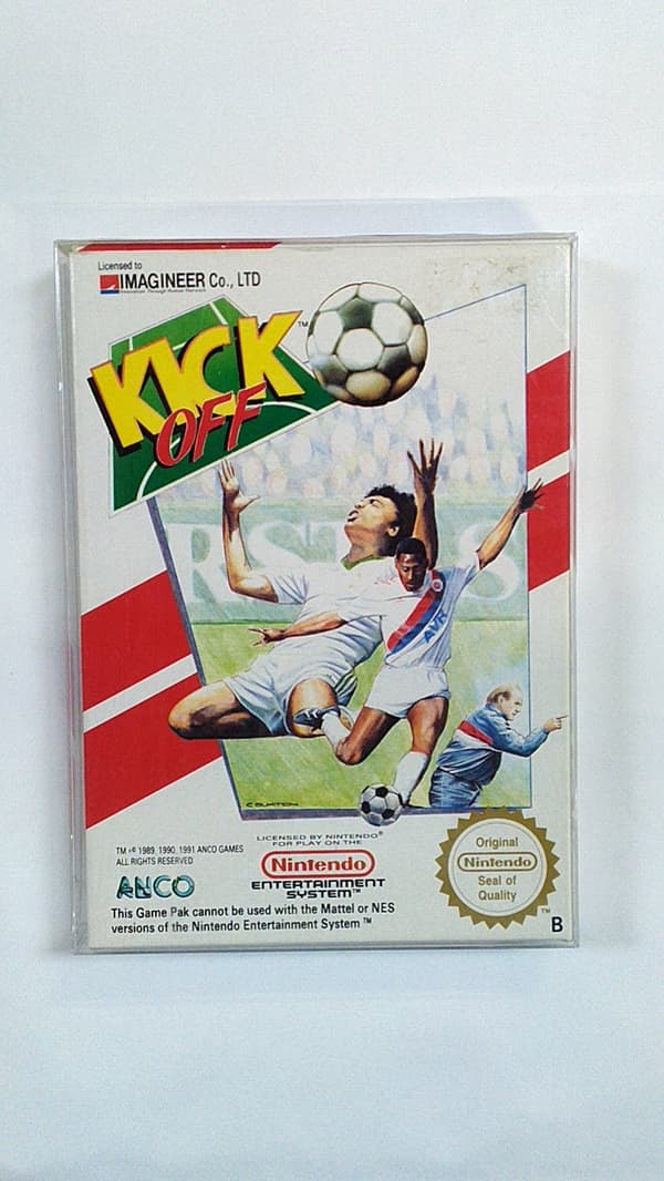 Kick Off - SCN (Fint skick) - Nintendo 8bit (brukt)