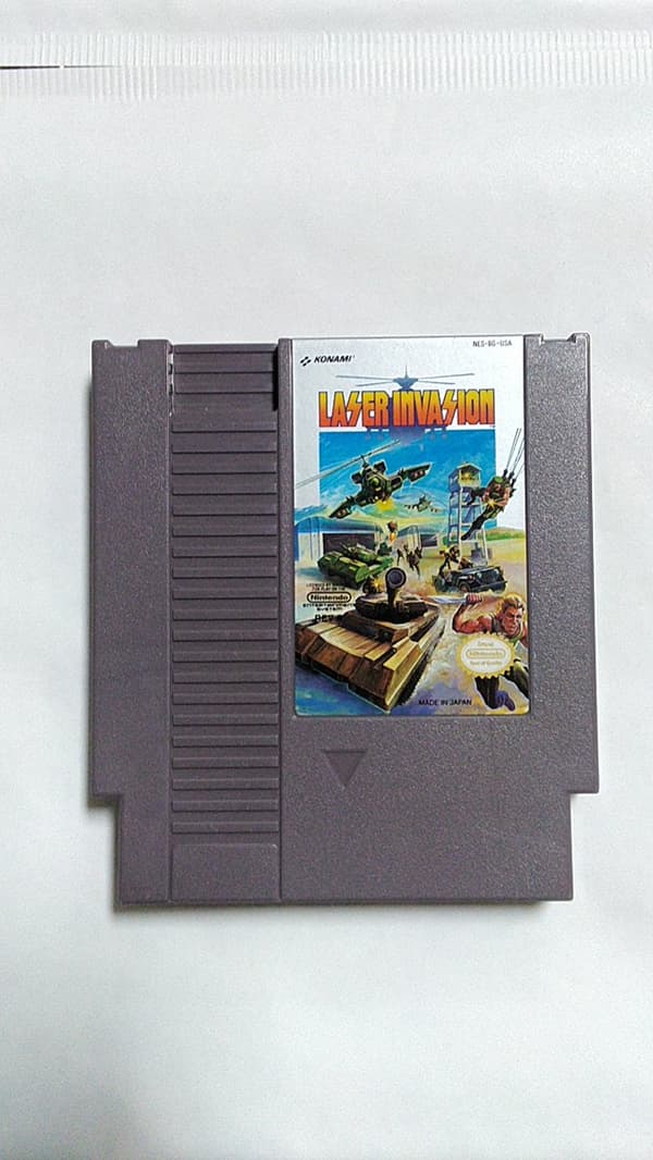 Laser Invasion - USA - Nintendo 8bit (brugt)