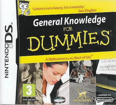 General Knowledge for Dummies - Nintendo DS (brukt)