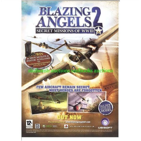 Blazing Angels 2: Secret Missions of WWII - PC (brugt)