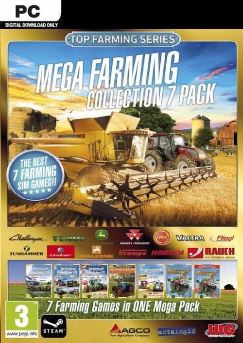 Mega Farming Collection 7 pack - PC (käytetty)