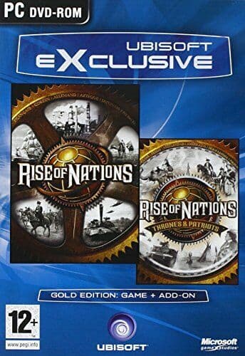 Rise of nations + Rise nations thrones and patriost - PC (käytetty)