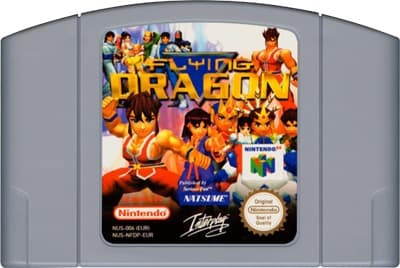 Flying Dragon (Solblekt Etikett) - Nintendo 64 (brugt)