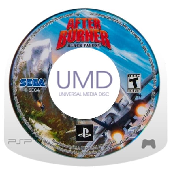 After Burner: Black Falcon - Promo Version - Sony PSP (brukt)