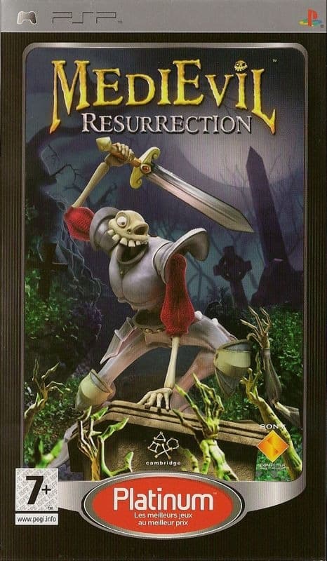 MediEvil: Resurrection - Platinum - Sony PSP (kÃ¤ytetty)