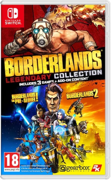 Borderlands Legendary Edition - Nintendo Switch (brugt)