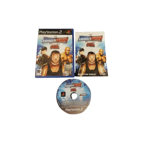 WWE SmackDown vs. Raw 2008 - Playstation 2 / PS2 - PAL – CiB