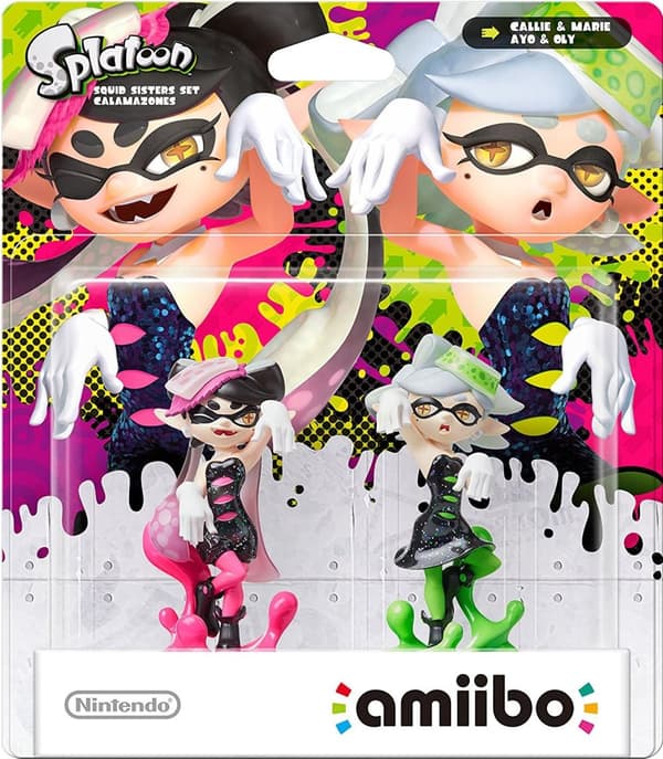 Nintendo Amiibo Character 2 Pack - Callie  Marie (Splatoon Collection) (wii)