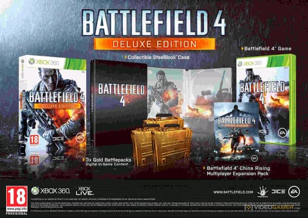 Battlefield 4 Deluxe Edition (xbox 360)