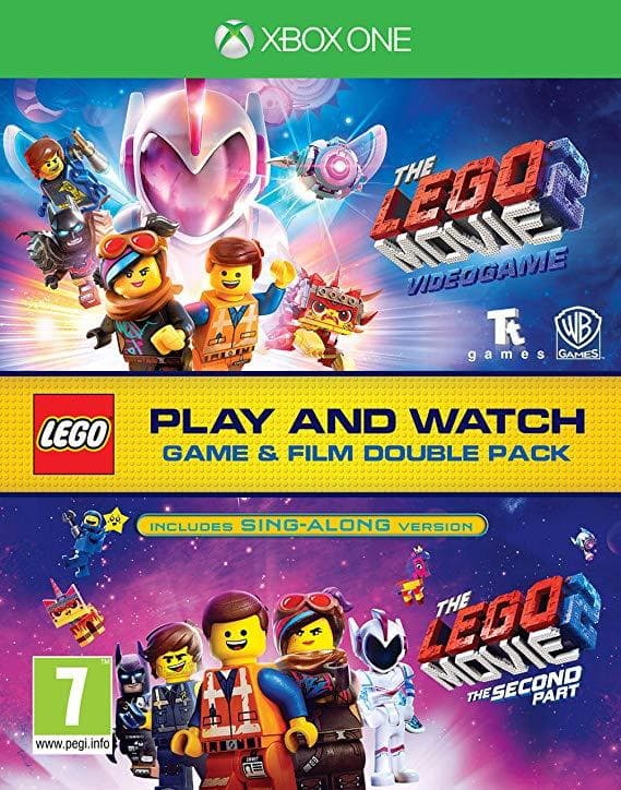 The LEGO Movie 2: The Videogame  The LEGO Movie 2 (Blu-Ray) Double Pack (videogames)
