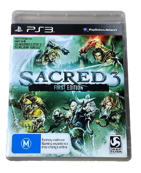 Sacred 3 - First Edition (OZ)  (ps3)