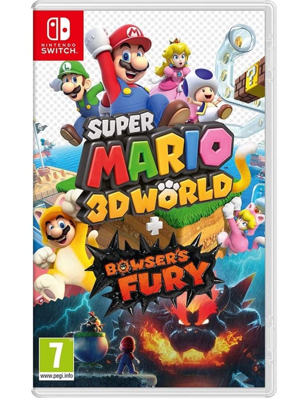 Super Mario 3D World + Bowsers Fury - Nintendo Switch (begagnad)