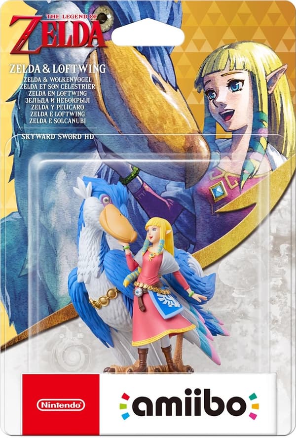 Amiibo Figurine - New Zelda & Loftwing - Amiibo