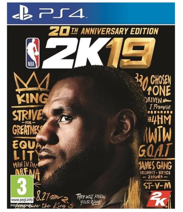 NBA 2K19: 20th Anniversary Edition (PS4) (Fyndvara)