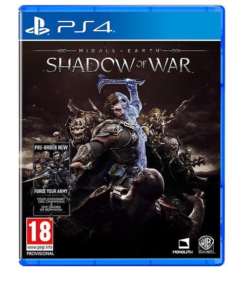 Middle-earth: Shadow of War (PS4) (Fyndvara)