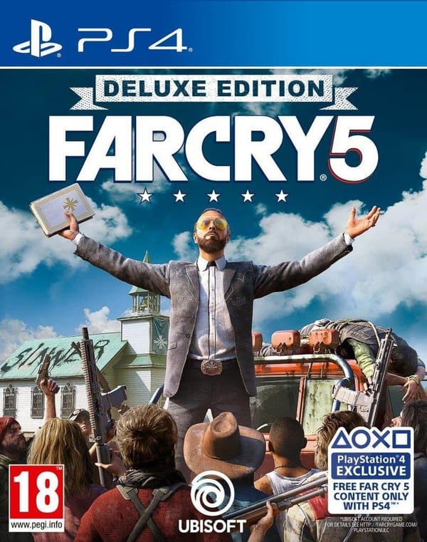 Far Cry 5 Deluxe Edition (PS4) (fyndvara)