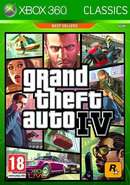 Grand Theft Auto IV (Xbox 360) (Fyndvara)