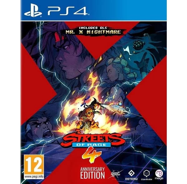 Ps4 Streets Of Rage 4 Anniversary Edition (PS4)