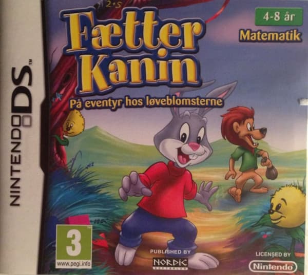Faetter Kanin Matematik 4-8 (Danskt) - Nintendo DS (käytetty)