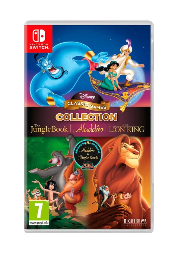 Disney Classic Games Collection: The Jungle Book, Aladdin & The Lion King Nintendo Switch