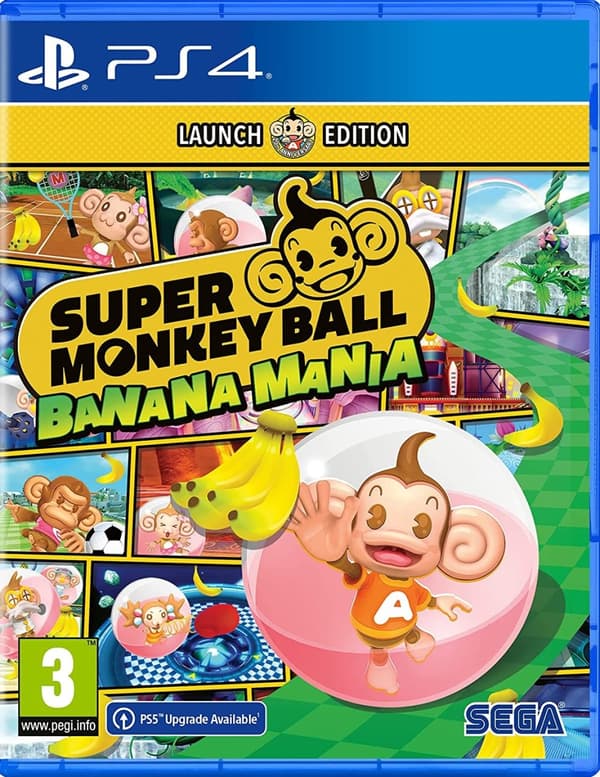 Super Monkey Ball: Banana Mania - Launch Edition  (ps4)