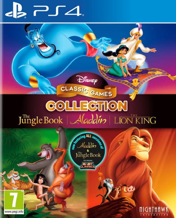 Disney Classic Games Collection: The Jungle Book, Aladdin,  The Lion King (PlayStation 4)
