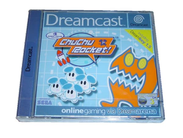 Chu Chu Rocket Sega Dreamcast PAL