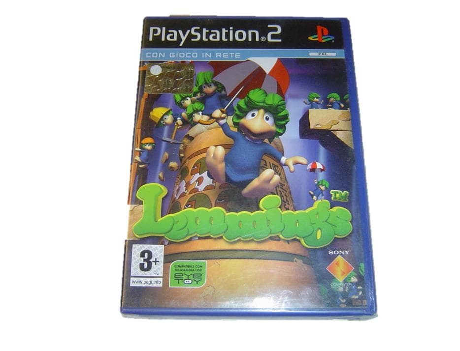 Lemmings Sony Playstation 2 PS2 PAL